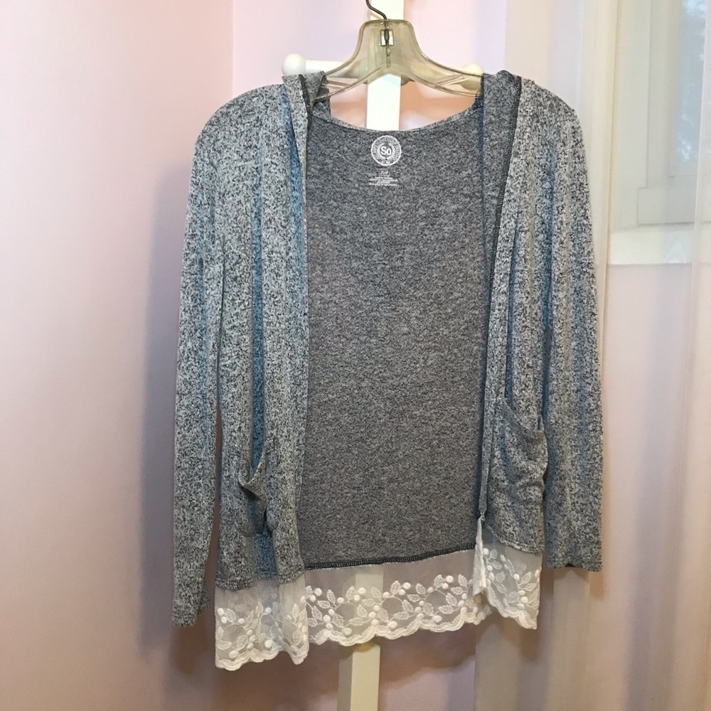 Gray Cardigan!